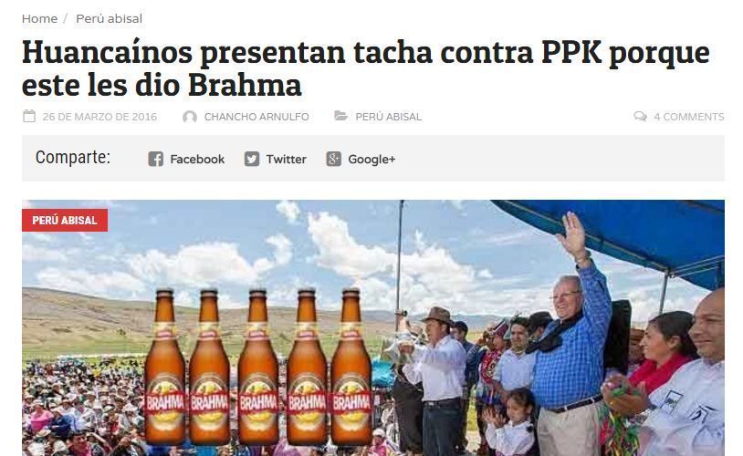 el panfleto peru pk huancayo periodismo