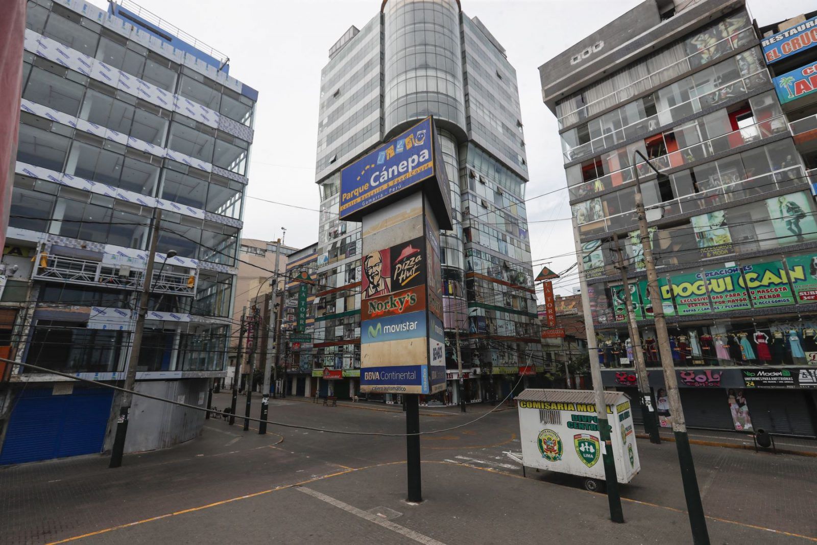 gamarra cerrada cuarentena